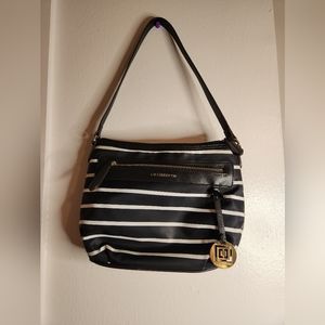 Black and White Liz Claiborne Shoulder bag
